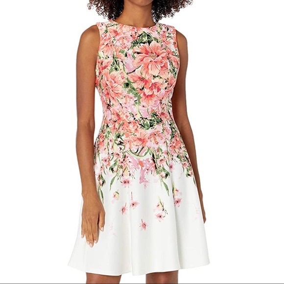 Gabby Skye Dresses & Skirts - 🌹HP🌹Gabby Skye Sleeveless Floral Print Plus Size Dress
